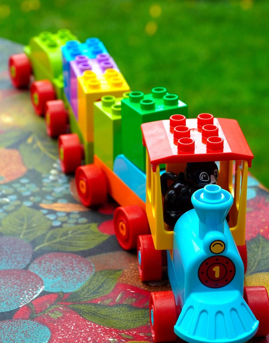 colorful toys